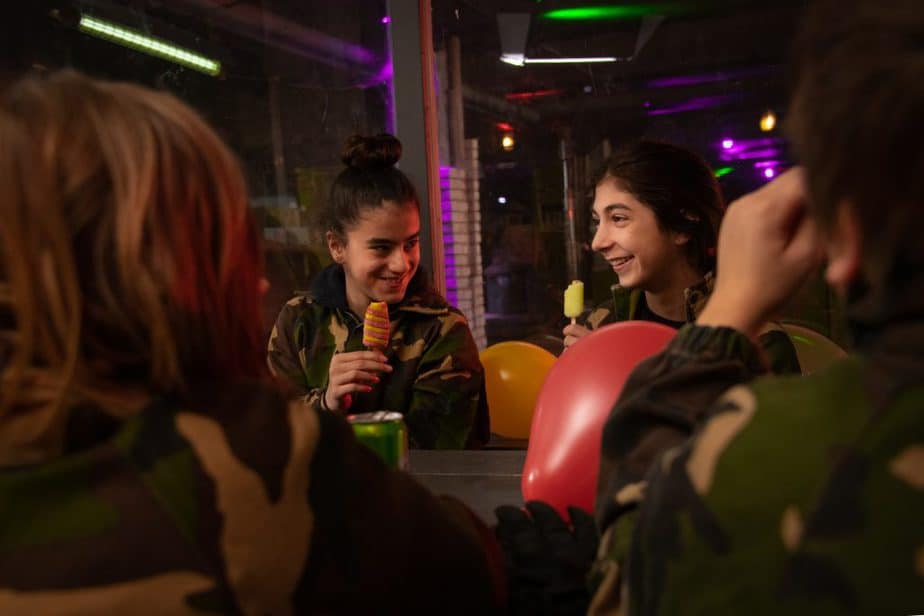 barnkalas, paintball, airsoft